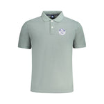 North Sails Green Cotton Men Polo Shirt NO-33984-S