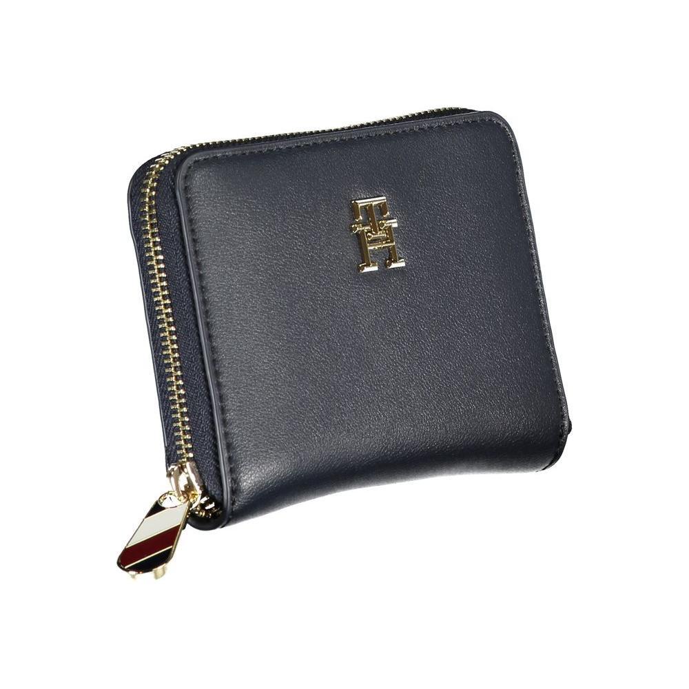 Tommy Hilfiger Blue Polyester Wallet