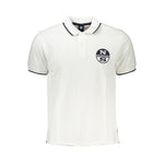 North Sails White Cotton Polo Shirt NO-27305-S