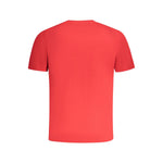 North Sails Red Cotton Men T-Shirt NO-34004-S