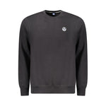 North Sails Black Cotton Men Sweater NO-34348-S