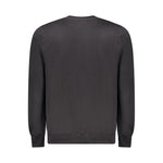 North Sails Black Cotton Men Sweater NO-34348-S