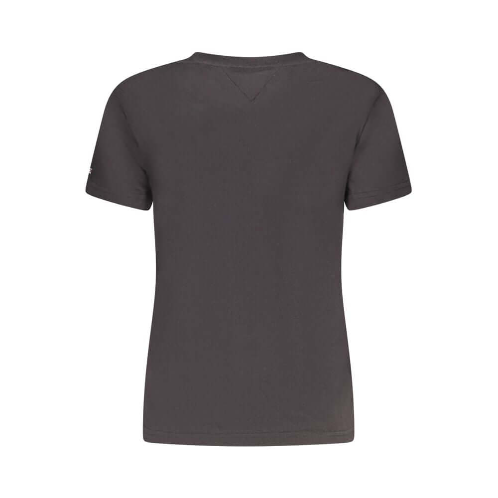 Tommy Hilfiger Black Cotton Women T-Shirt TO-38453-XS
