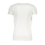 Cavalli Class White Cotton T-Shirt CA-26557-L