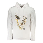 Cavalli Class White Cotton Men Sweater CA-26724-S