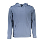 Calvin Klein Elegant Blue Hooded Sweatshirt - Men's Sports Chic CA-27230-S