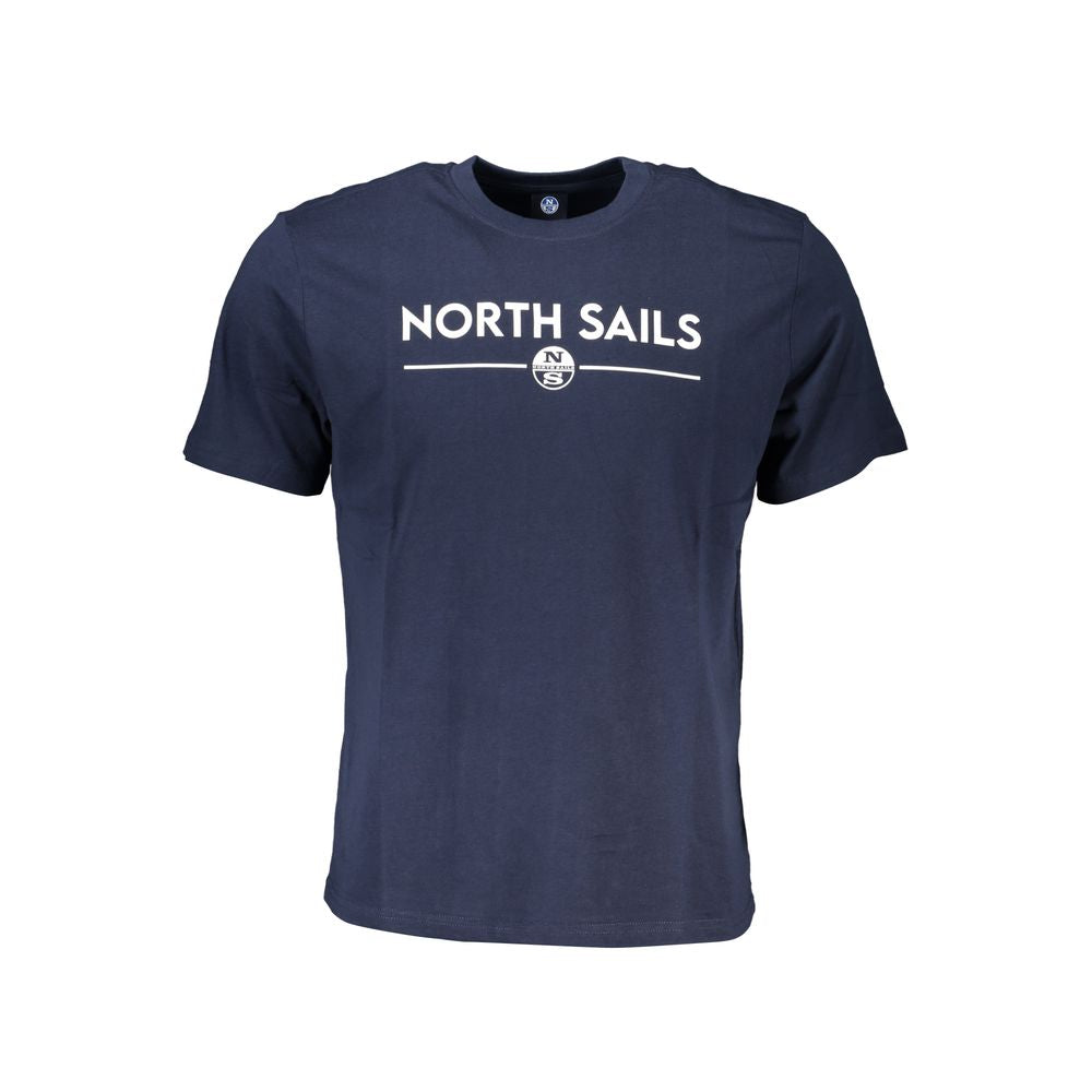 North Sails Blue Cotton T-Shirt NO-27339-S