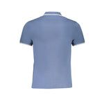 Harmont & Blaine Blue Cotton Polo Shirt HA-29113-L-FBB-379