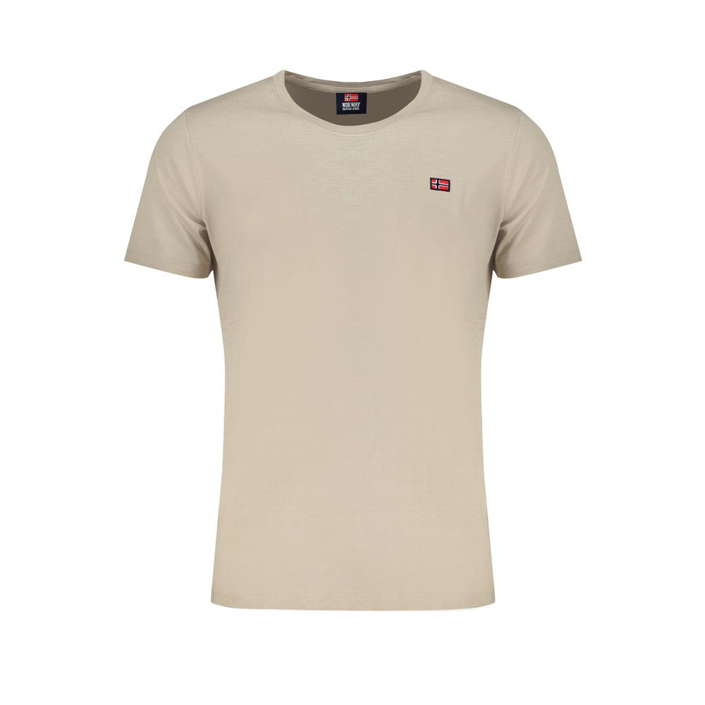 Norway 1963 Beige Cotton T-Shirt NO-29181-L