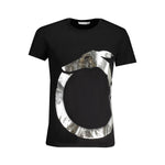 Trussardi Black Cotton T-Shirt TR-30138-S