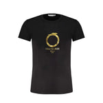 Trussardi Black Cotton T-Shirt TR-30144-XXL