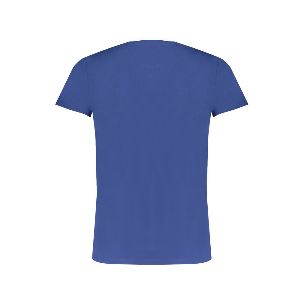 Trussardi Blue Cotton T-Shirt TR-30147-S