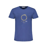 Trussardi Blue Cotton T-Shirt TR-30151-L