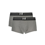 Cavalli Class Brown Cotton Men Boxer CA-32716-S