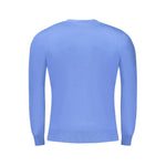 Cavalli Class Blue Viscose Men Sweater CA-33480-M