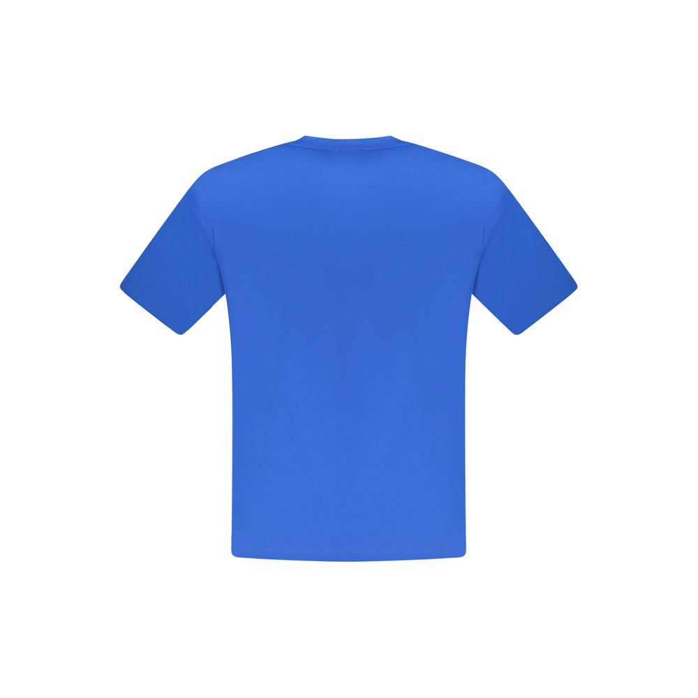 North Sails Blue Cotton Men T-Shirt NO-33757-S