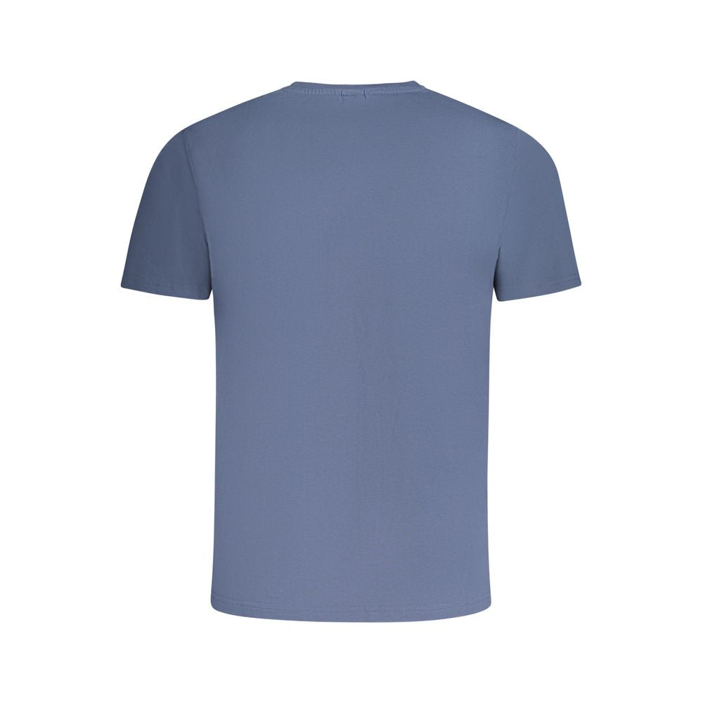 North Sails Blue Cotton Men T-Shirt NO-33992-S