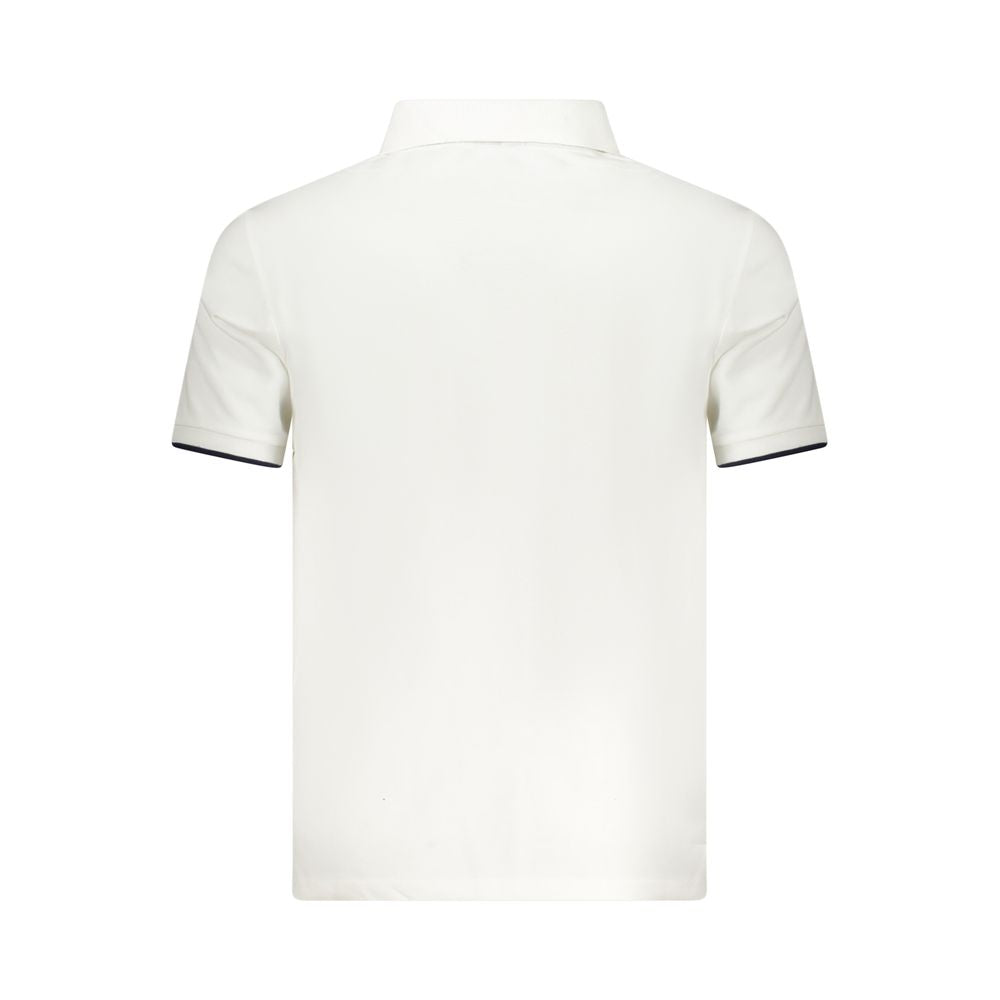 North Sails White Cotton Men Polo Shirt NO-35031-S