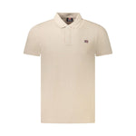 Norway 1963 Beige Cotton Polo Shirt NO-35501-XXL