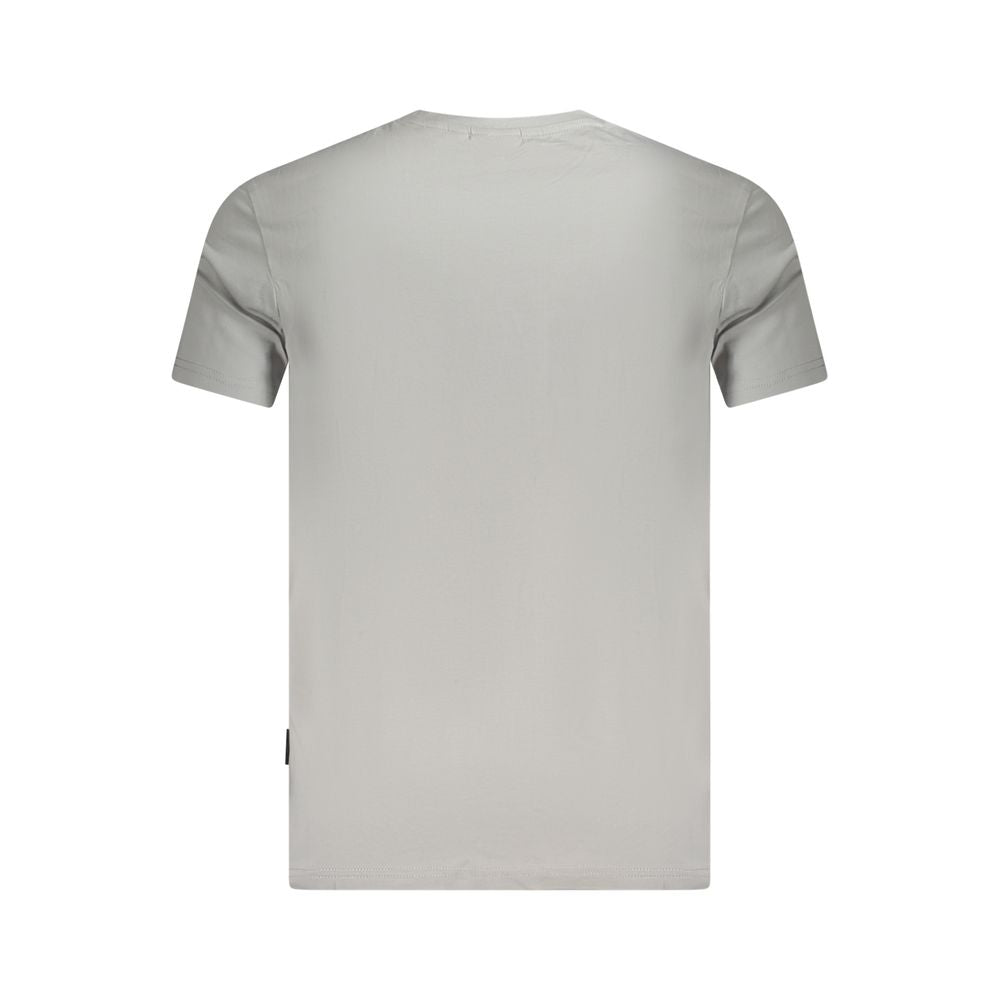 Napapijri Brown Cotton Men T-Shirt NA-35703-M