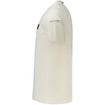 Napapijri White Cotton Men T-Shirt NA-35913-S