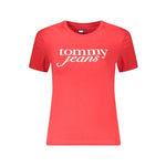 Tommy Hilfiger Red Cotton Tops & T-Shirt TO-36235-S