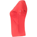 Tommy Hilfiger Red Cotton Tops & T-Shirt TO-36235-S