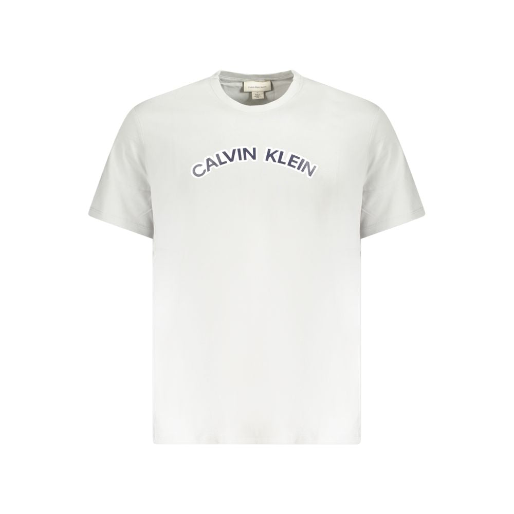 Calvin Klein Brown Cotton Men T-Shirt CA-36280-XL