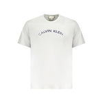 Calvin Klein Brown Cotton Men T-Shirt CA-36280-XL