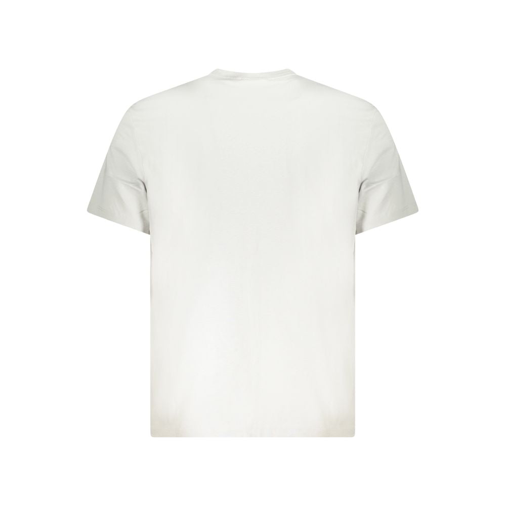 Calvin Klein Brown Cotton Men T-Shirt CA-36280-XL