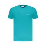 Trussardi Light Blue Cotton Men T-Shirt TR-36631-XL