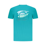 Trussardi Light Blue Cotton Men T-Shirt TR-36631-XL