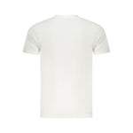 Cavalli Class White Cotton Men T-Shirt CA-36700-M