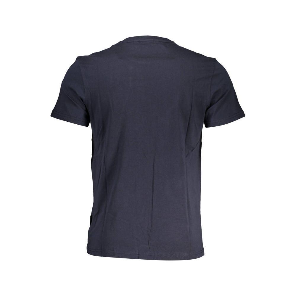 Napapijri Blue Cotton Men T-Shirt NA-36921-S
