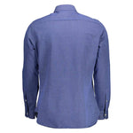 U.S. POLO ASSN. Blue Cotton Men Shirt US-37809-M