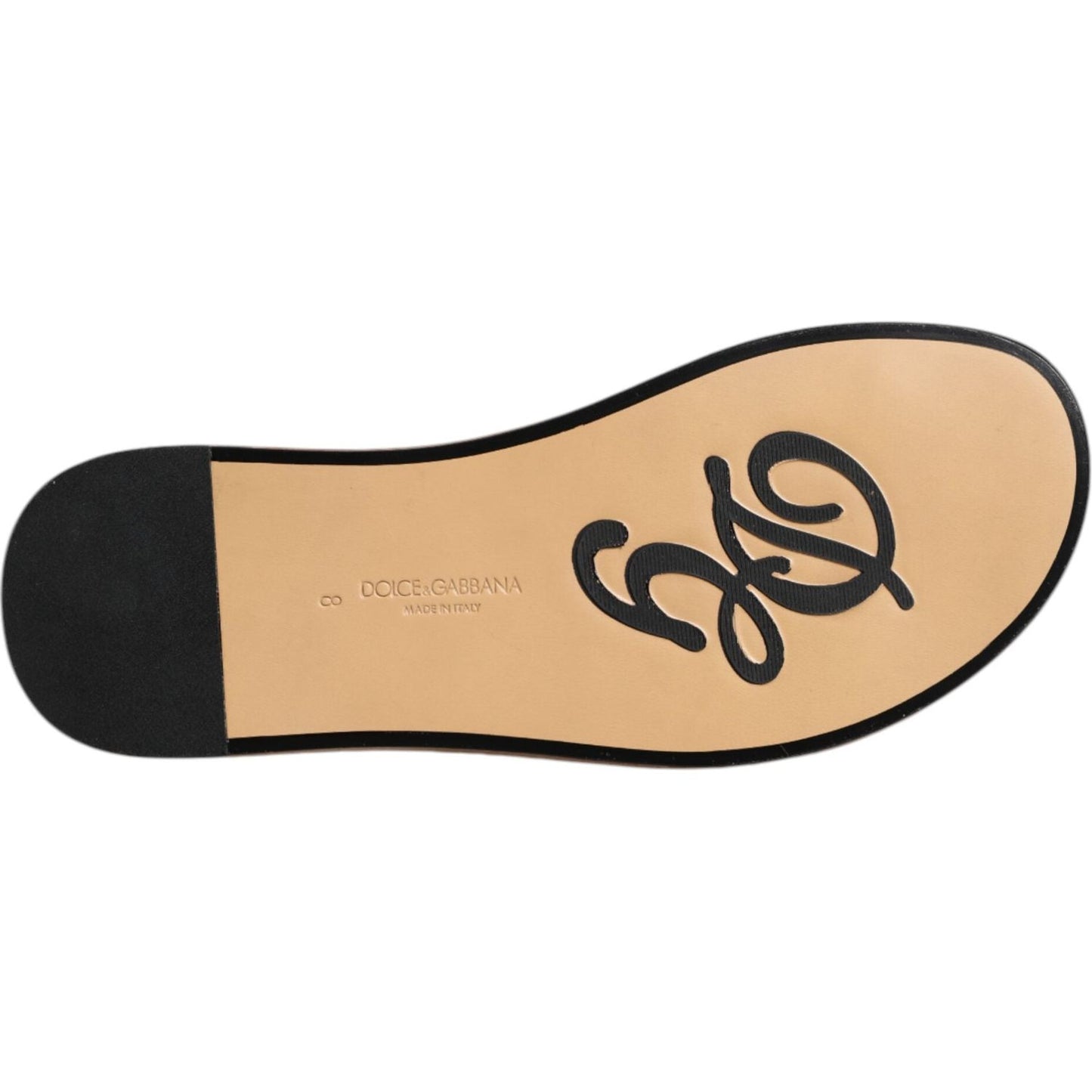 Dolce & Gabbana Black Monochrome Braided Raffia Slides Shoes MV7316-40