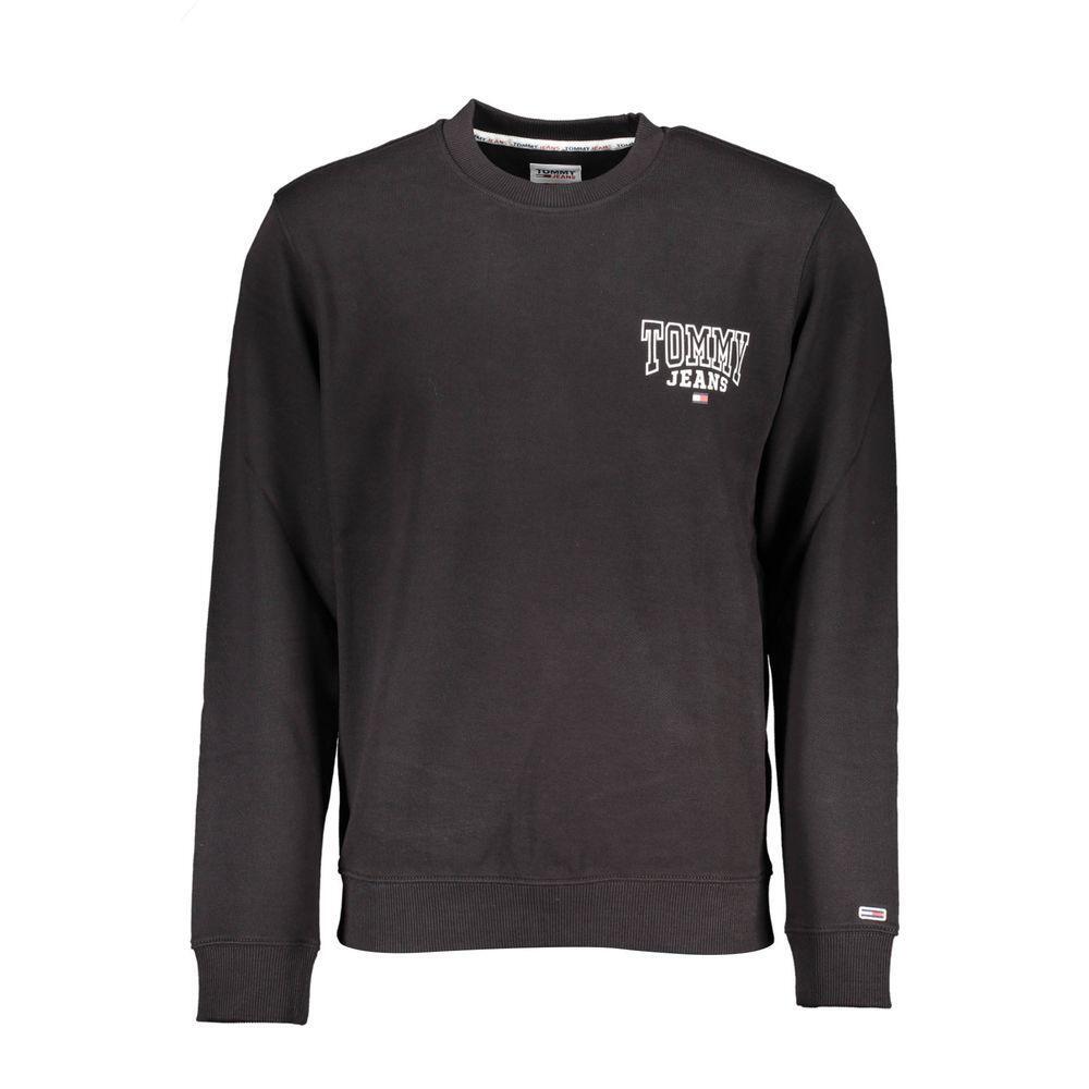 Tommy Hilfiger Black Cotton Sweater TO-22619-XXL