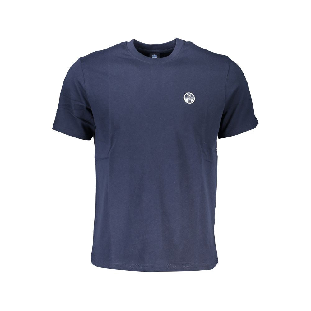 North Sails Blue Cotton T-Shirt NO-27329-S