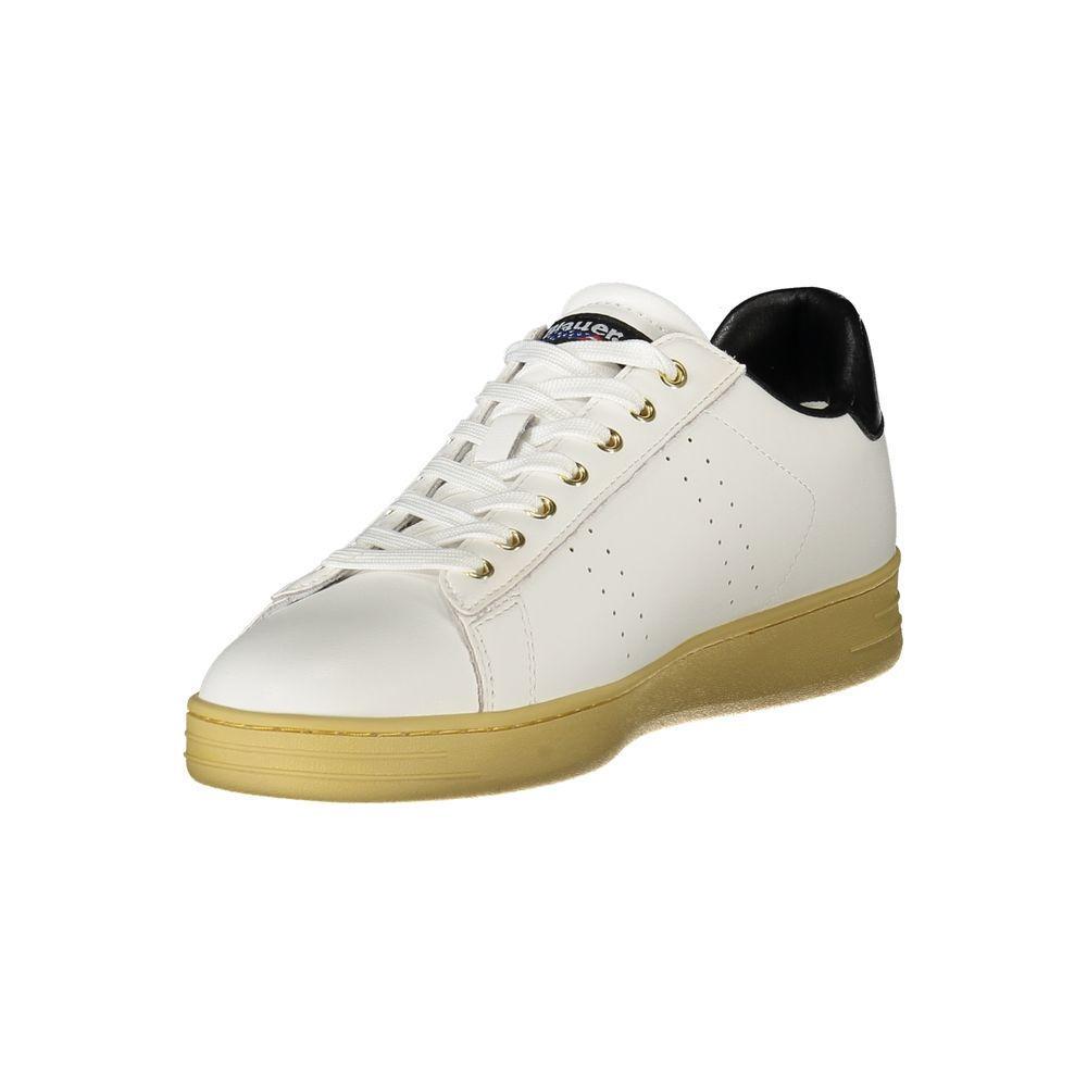 Blauer White Leather Men Sneaker BL-36058-EU40/US7