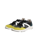 Dolce & Gabbana Multicolor Lace Up Low Top Men Sneakers Shoes MV7306-41