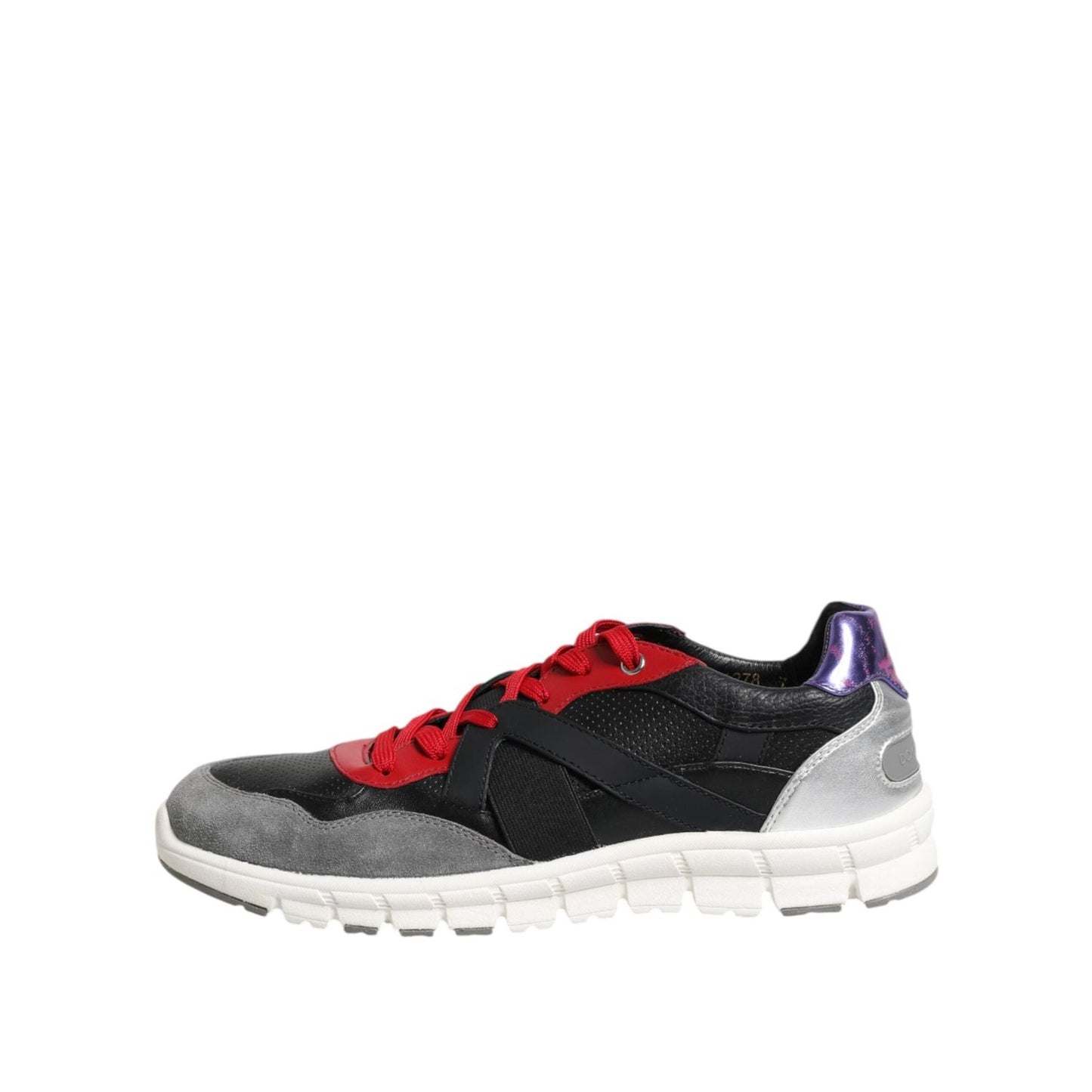 Dolce & Gabbana Multicolor Lace Up Low Top Men Sneakers Shoes MV7332-41