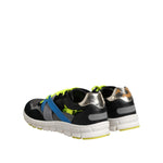 Dolce & Gabbana Multicolor Lace Up Low Top Men Sneakers Shoes MV7333-41