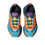 Dolce & Gabbana Multicolor Low Top Daymaster Sneakers Shoes MV7345-39.5