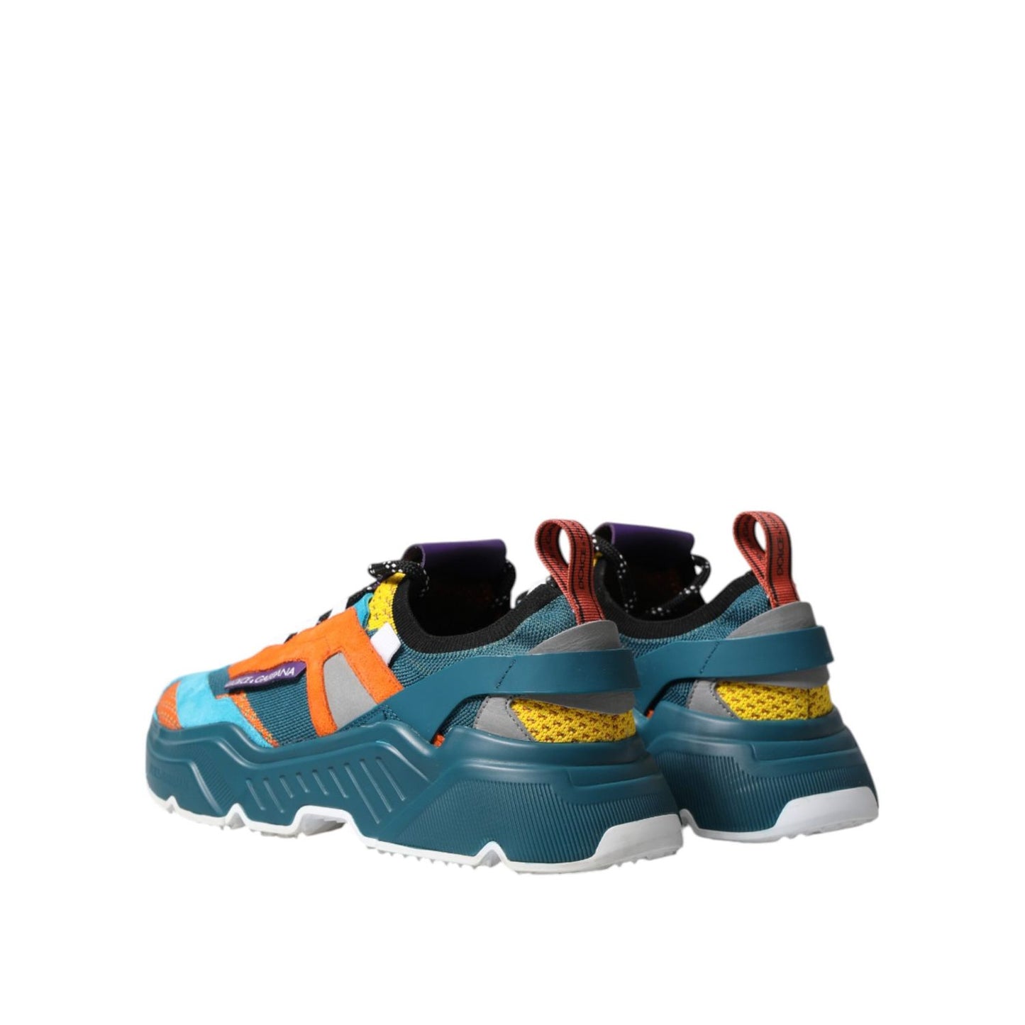 Dolce & Gabbana Multicolor Low Top Daymaster Sneakers Shoes MV7345-39.5