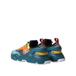 Dolce & Gabbana Multicolor Low Top Daymaster Sneakers Shoes MV7345-39.5