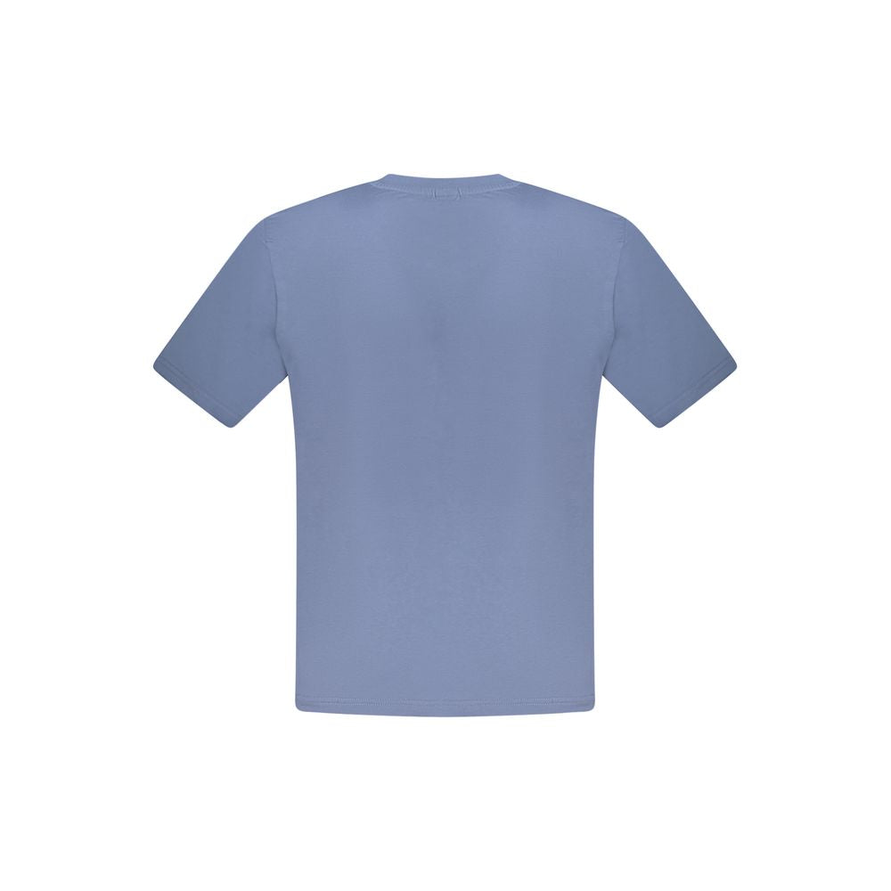 North Sails Blue Cotton Men T-Shirt NO-33754-S