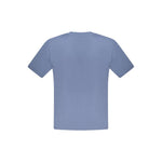 North Sails Blue Cotton Men T-Shirt
