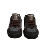 Dolce & Gabbana Multicolor Leather Low Top Sneakers Shoes MV7418-40.5