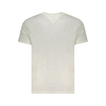 Tommy Hilfiger White Cotton Men T-Shirt TO-38458-S