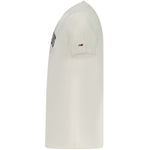 Tommy Hilfiger White Cotton Men T-Shirt TO-38474-XL